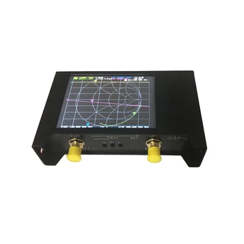 Lusya Zaslon na Dotik NanoVNA V2 HF VHF UHF UV 3G Vektorski Analizator Omrežja S-A-A-2 Kratkotalasni 50kHz - 3GHz Analizator Z ohišjem