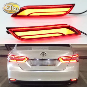 Za Toyota Camry 2018 2019 Zadnji Odbijač LED Rep Svetlobe svetlobni pramen Obrnite Signalna luč Zadnja svetilka za meglo Dodatki