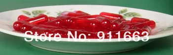 10,000 kos 0# pregleden rdeče-prosojno rdeče obarvani prazno želatinastih kapsul velikost 0(združeni ali seperated kapsule na voljo!)