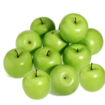 10 Umetno Simulacije Pene Majhen Družinski Jagodami Zelenih Jabolk In rdečih Jabolk Stranka Kuhinja Poroka Dekoracija