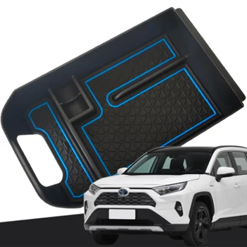 Avto Center Konzole Armrest Škatla za Shranjevanje Organizator Pladenj Za Toyota RAV4 2019 2020 Bin Rokavice Pladenj Imetnik Primeru Avto Nalaganje Tidying