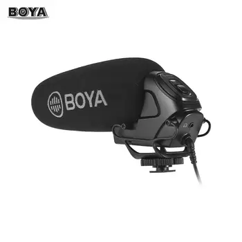 Boya S-BM3030 BM3031 BM3032 BM3032 BM3011 Mikrofon Na Fotoaparatu Puško Kondenzatorski Supercardioid za DSLR Kamere, Snemalniki Avdio