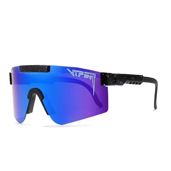 Izvirno Jamo Viper Šport google TR90 Polarizirana sončna Očala za Moške, Ženske na Prostem windproof očala s UV Zrcalni objektiv Oculos