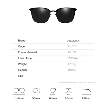 Klasičnih Kvadratnih Polarizirana Sončna Očala Moške Blagovne Znamke Oblikovalec 2021 Novi Retro Sončna Očala Za Moške Prostem Vožnje Nočno Vizijo Očala
