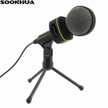 Nove Poklicne USB Podcast Kondenzatorja Visoko Občutljiv Mikrofon PC, je Snemanje MIKROFONA s Stojala Stojalo