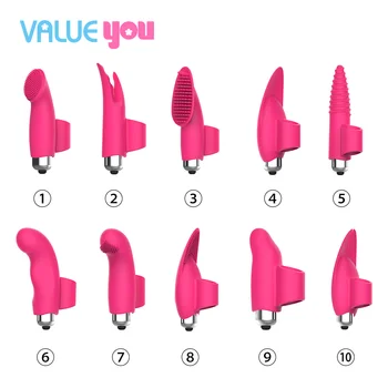 Odraslih igrača silikonski vibrator za G-spot spodbujanje zabavno prst vibracije rokavi ženske masturbator nekaj dobave