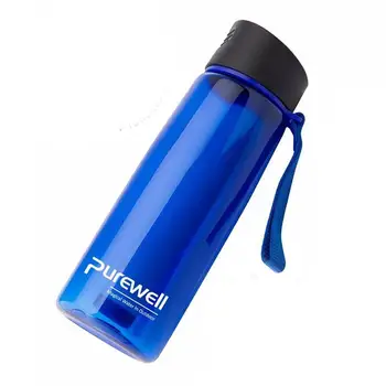 Purewell Osebnih Filter Vode Steklenico Prenosni Čistilec 0.65 L Za Kampiranje, Pohodništvo, Lov Na Prostem, Ki Potujejo Oprema Za Preživetje