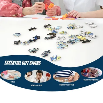 Puzzle Izobraževalne Igrače, nastavite Plaži krajinski vzorec 1000 Kos Velike Puzzle Igro, ki je Zanimivo Odrasli Otroci Igrače za otroke 2020