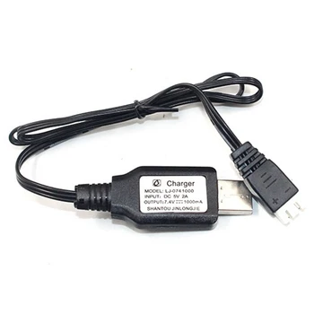PX9300-33 Polnilnik USB 7.4 V Litij-Bilanca napajalni Kabel za Pxtoys PX9300 PX 9300 9301 9302 1/18 RC Avto Rezervni Deli