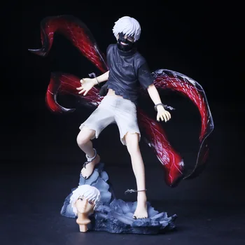 Tokio Ghoul Ken Kaneki Prebujanje Ver. PVC Akcijska Figura Kipa Zbirateljske Model Igrače Lutka Darila 22 CM