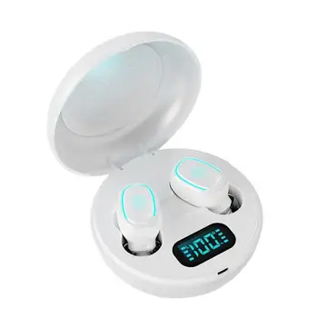 TWS Bluetooth Brezžične Slušalke LED Zaslon za Šport Čepkov Nepremočljiva Moški Ženske Slušalke z Mikrofonom Gaming Hi-fi Stereo Slušalke